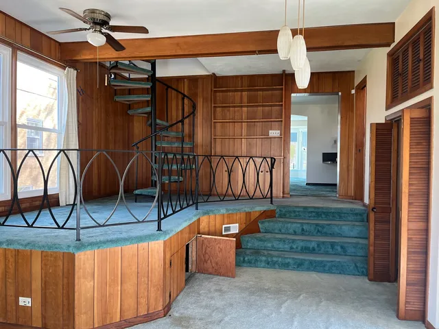 a view of outdoor space and deck