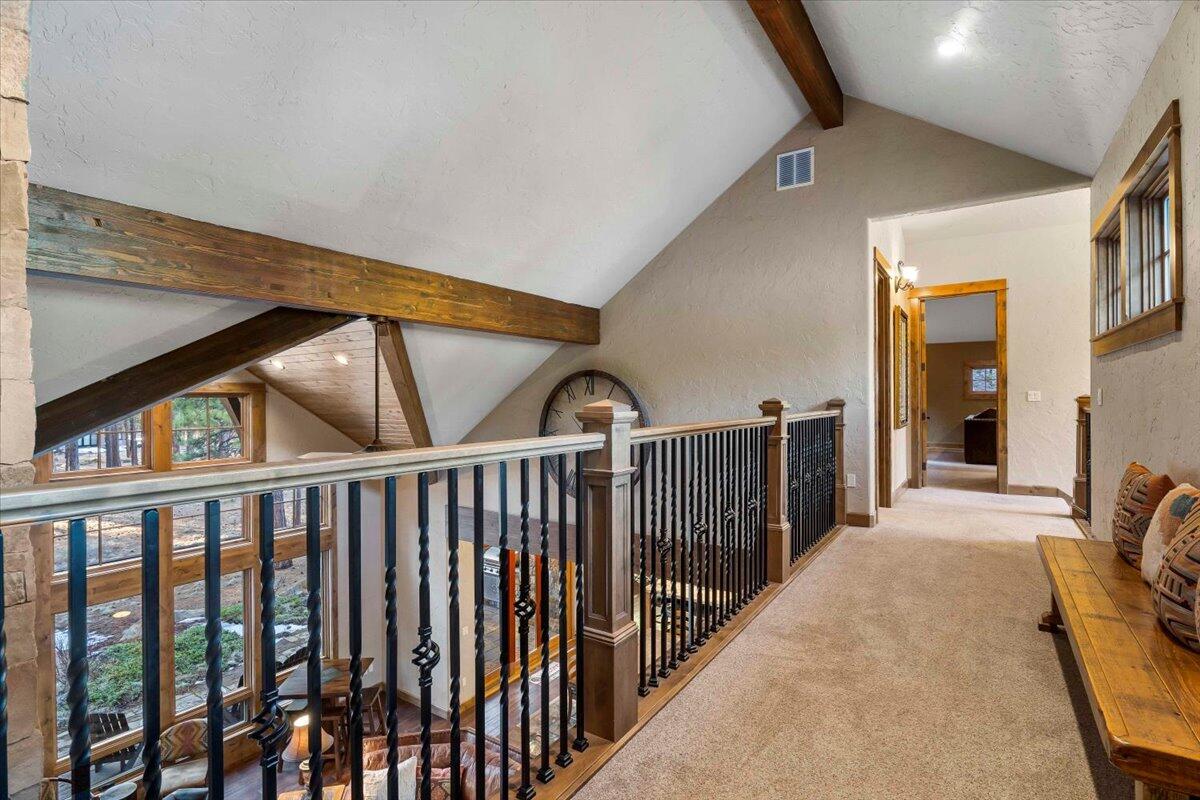 56184 Sable Rock Loop Bend, OR 97707 - Photo 52 of 72 Along the upstairs catwalk to the media/bonus room