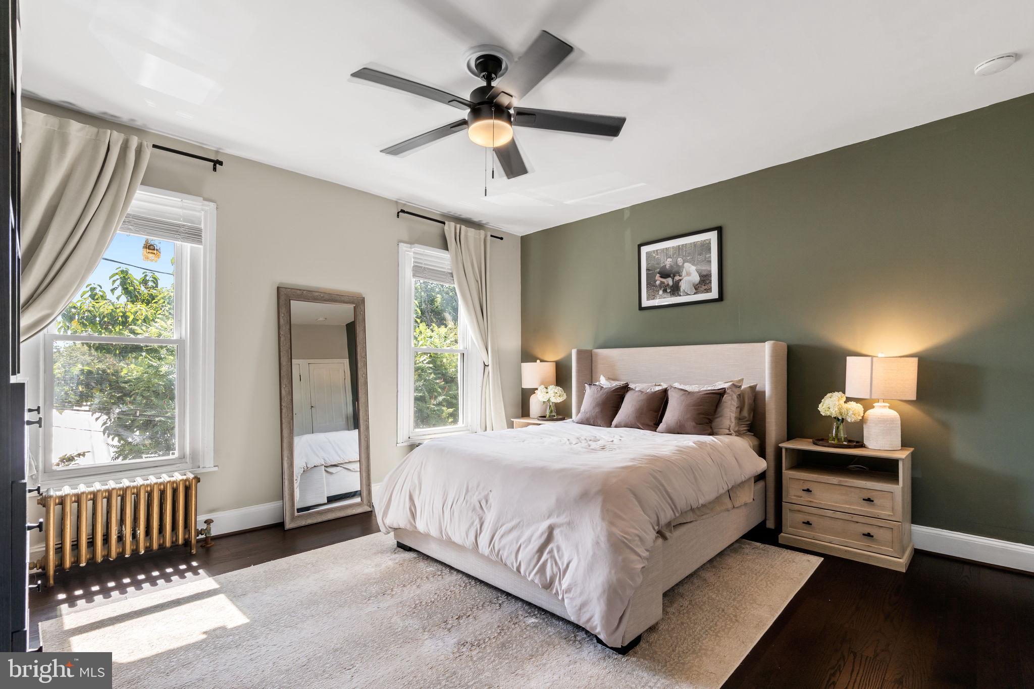 4751 Fowler Street Philadelphia, PA 19127 - Photo 9 of 26 a bedroom with a bed and window