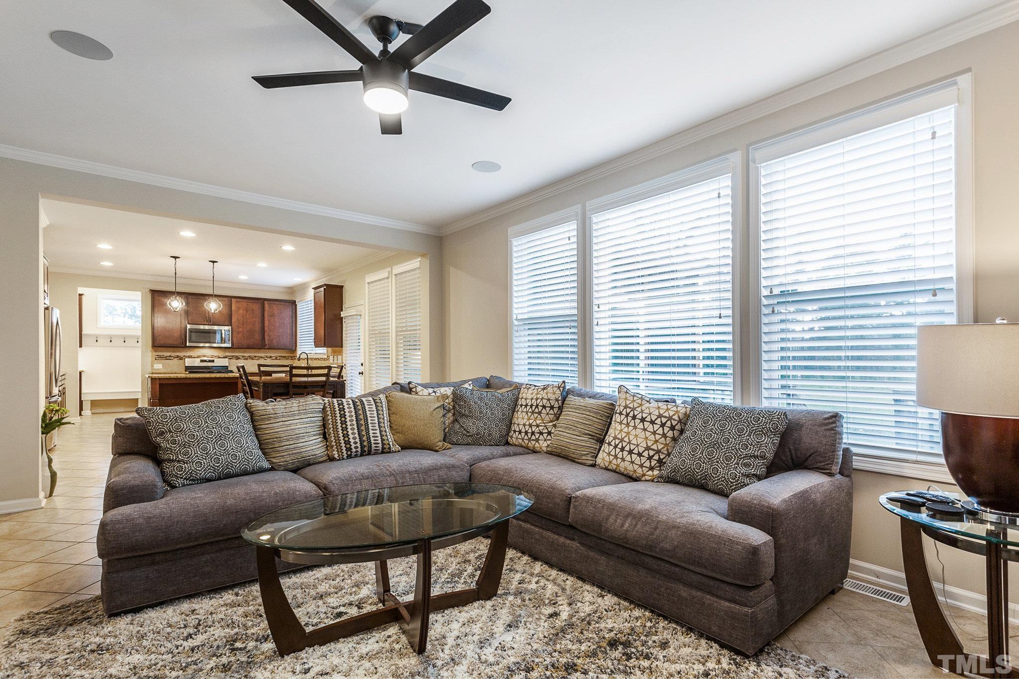 1214 Raleigh Street Oxford, NC 27565 - Photo 12 of 40 a living room with furniture and a large window