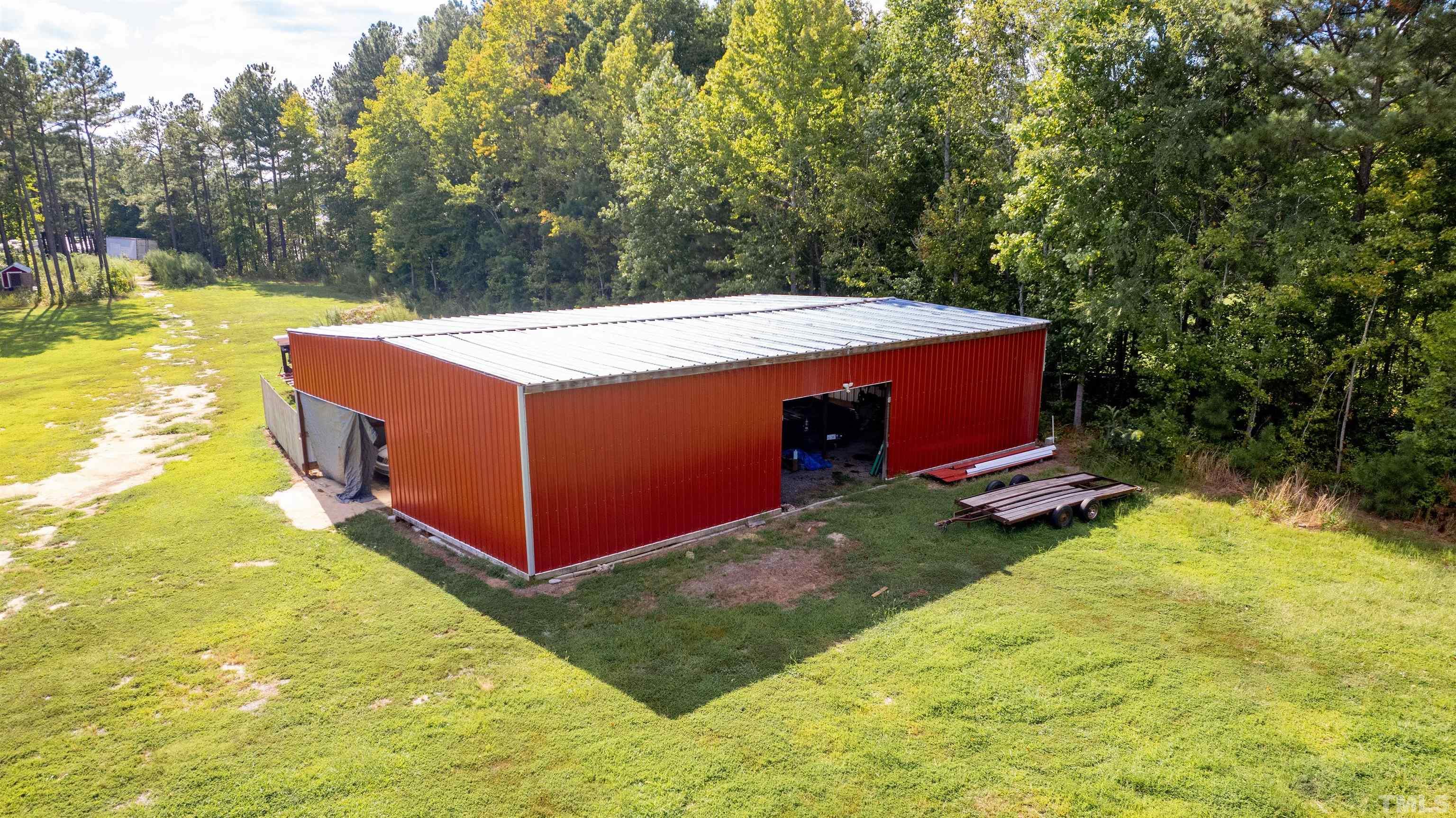 1214 Raleigh Street Oxford, NC 27565 - Photo 38 of 40 a view of backyard with swimming pool