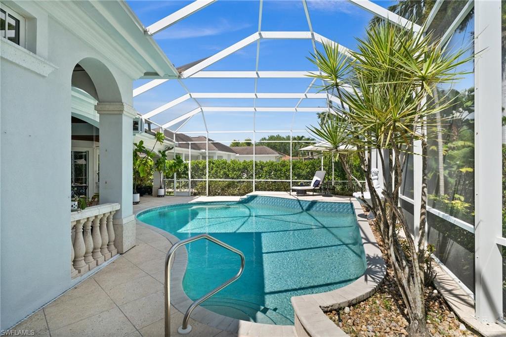 6898 Mill Run Road Naples, FL 34109 - Photo 35 of 38 a view of yard with patio