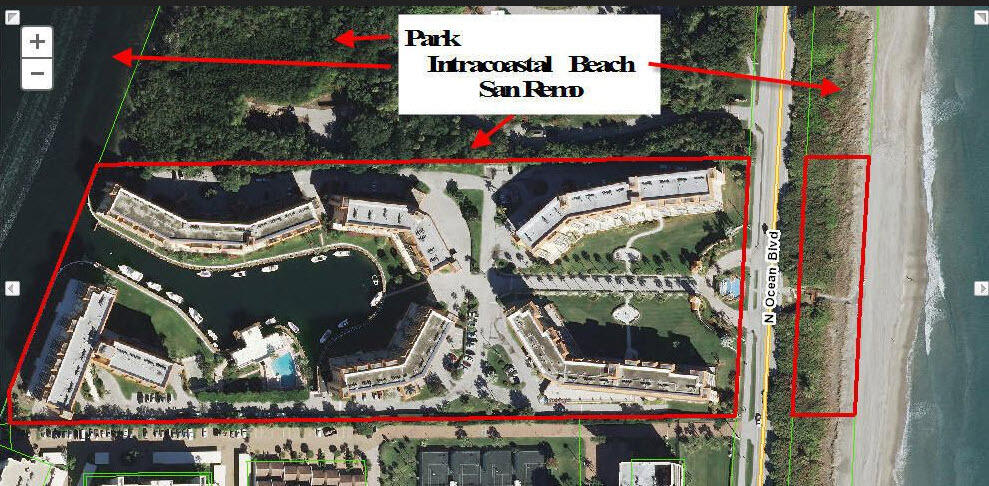 2871 North Ocean Boulevard, Unit C205 Boca Raton, FL 33431 - Photo 28 of 97 Ariel Annotated Location JK