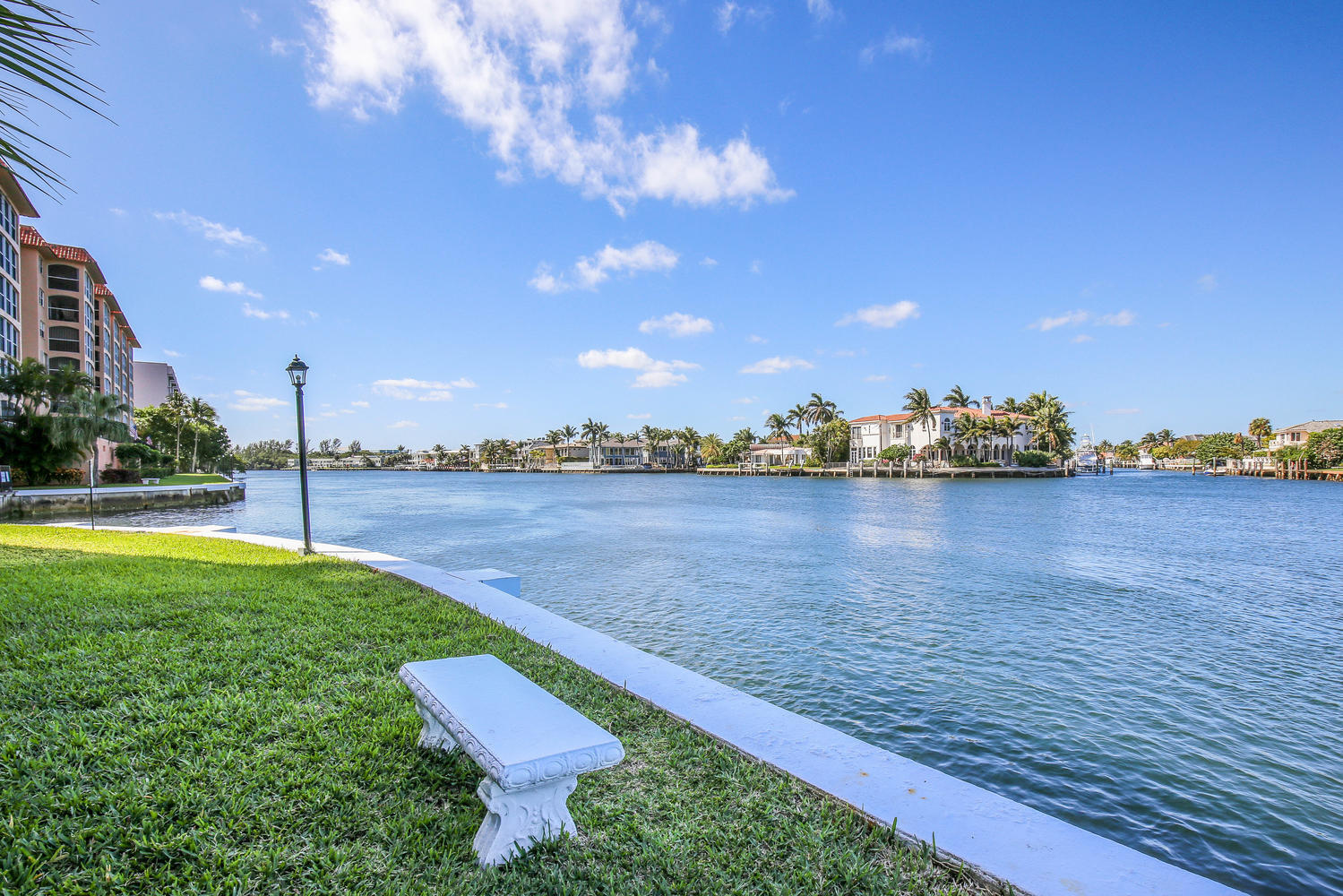 2871 North Ocean Boulevard, Unit C205 Boca Raton, FL 33431 - Photo 38 of 97 a view of a lake with houses in the back