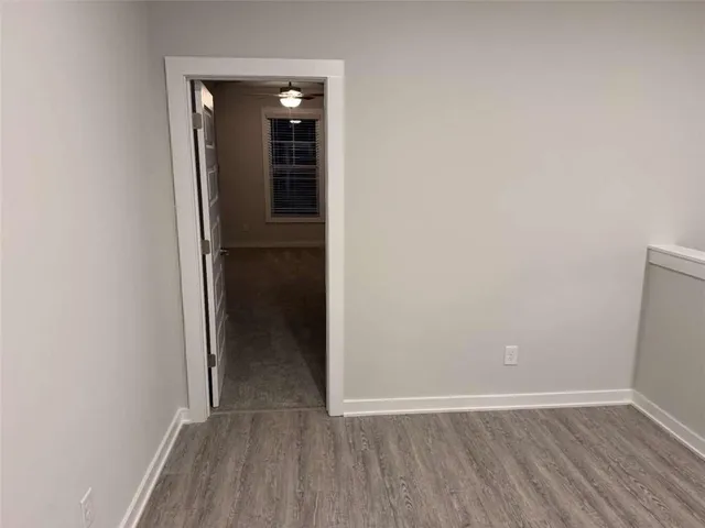 wooden floor in an empty room