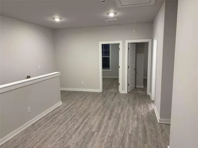 wooden floor in an empty room with wooden floor