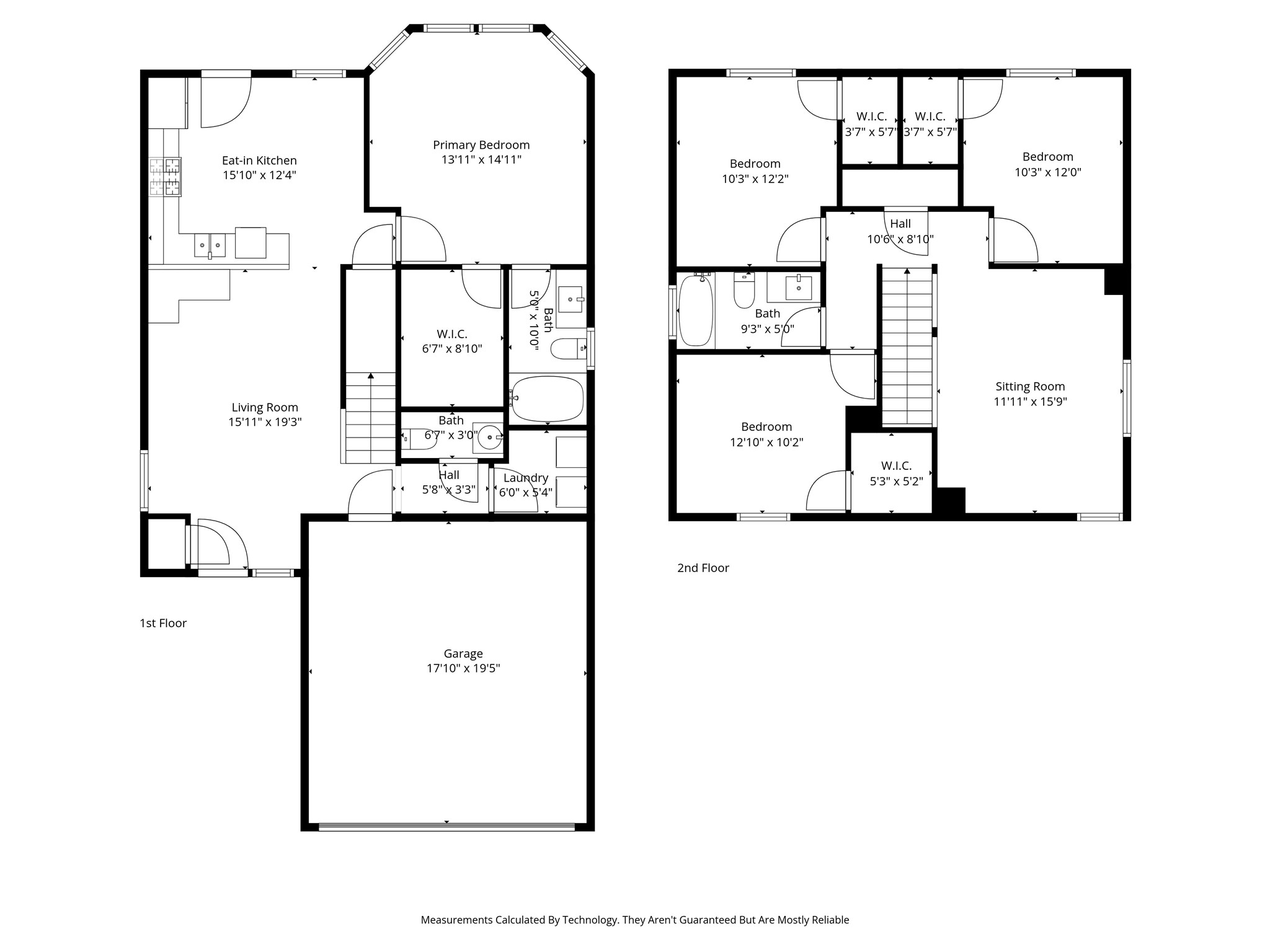 3633 Cub Drive Conroe, TX 77301 - Photo 26 of 30 a picture of a floor plan
