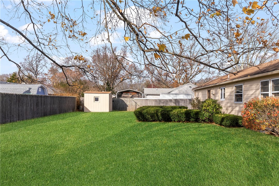 15 Killdeer Road Warwick, RI 02888 - Photo 27 of 29 Yard and shed for outdoor storage
