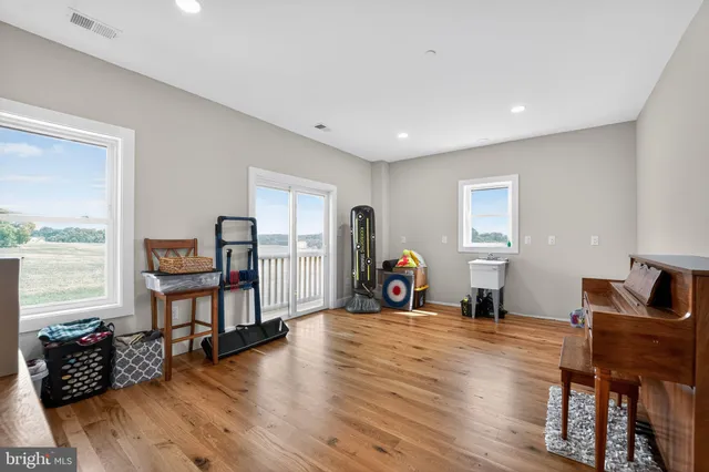 a view of a livingroom with furniture and a couch