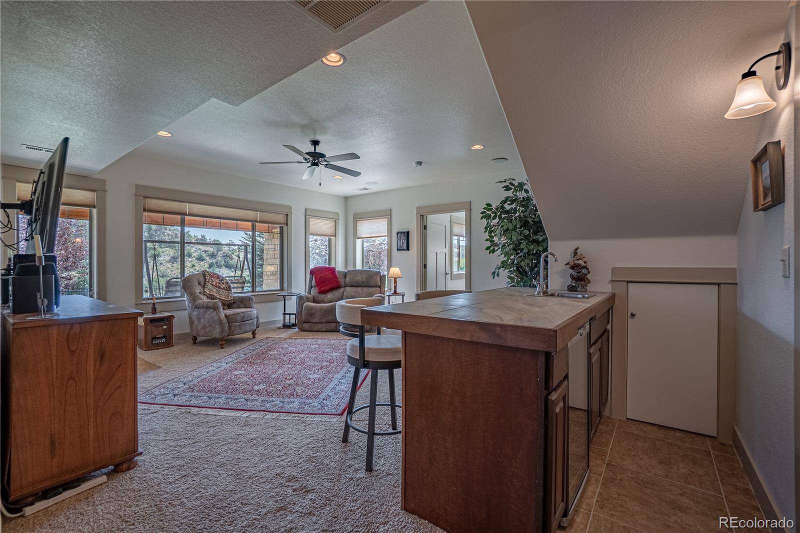 1388 Mt Moriah Road Livermore, CO 80536 - Photo 20 of 40 a view of a livingroom with furniture and window