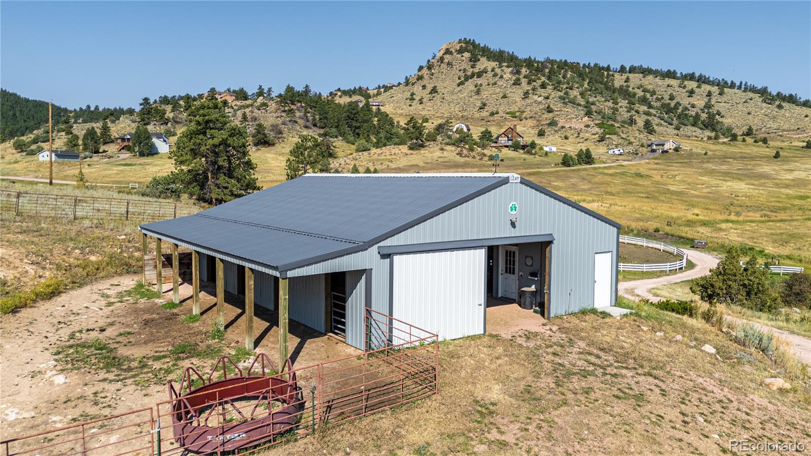 1388 Mt Moriah Road Livermore, CO 80536 - Photo 30 of 40 a house view with a outdoor space