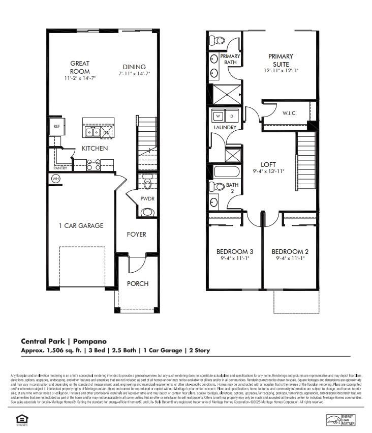 12977 Southwest Forli Way Port St. Lucie, FL 34987 - Photo 18 of 23 CP_Pomp_MRG_Flooplan