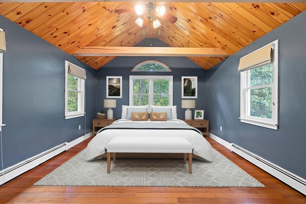 756 Bemis Road Warren, MA 01585 - Photo 7 of 41 a bed sitting in a spacious bedroom next to a window