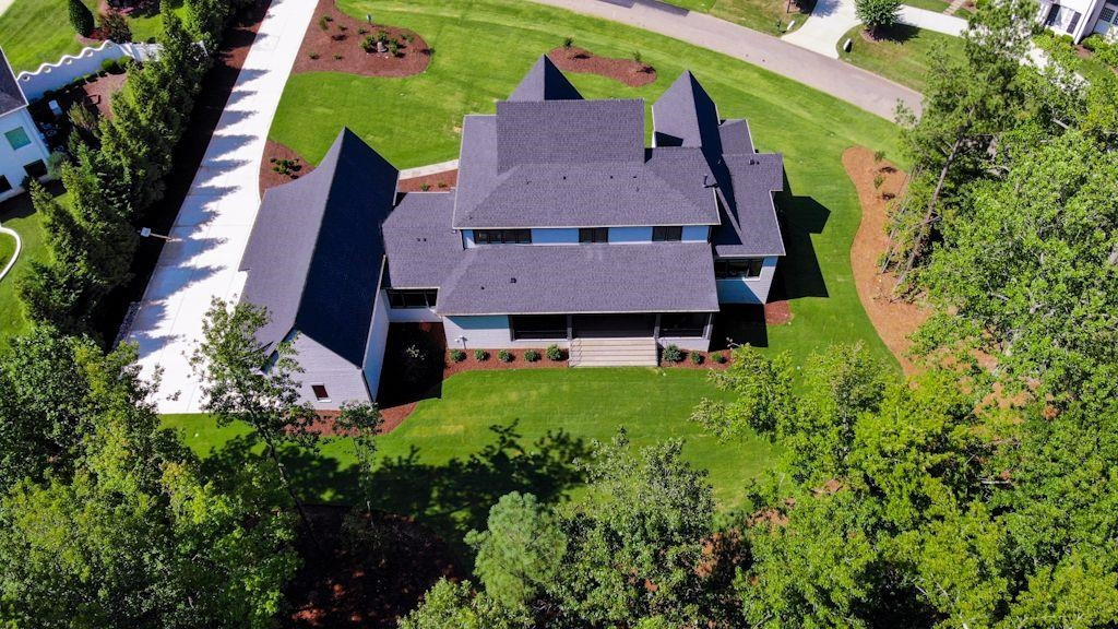 1008 Welch Lane Raleigh, NC 27614 - Photo 28 of 46 an aerial view of a house
