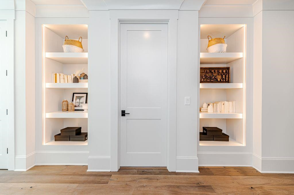 1008 Welch Lane Raleigh, NC 27614 - Photo 41 of 46 a view of cabinet with wooden floor