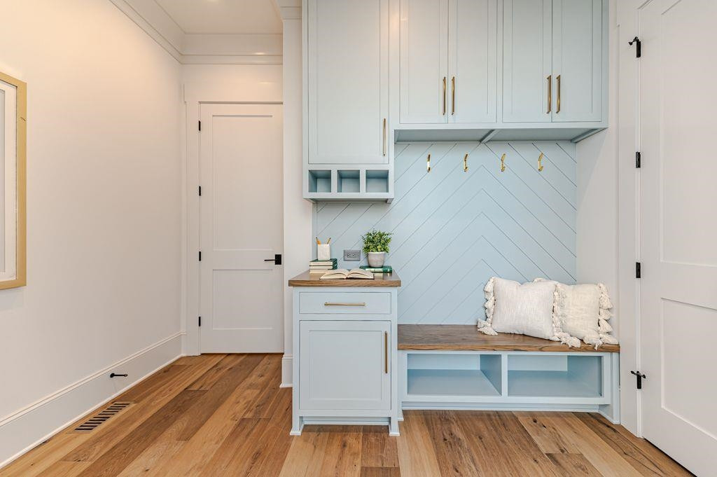 1008 Welch Lane Raleigh, NC 27614 - Photo 44 of 46 a view of kitchen and wooden floor