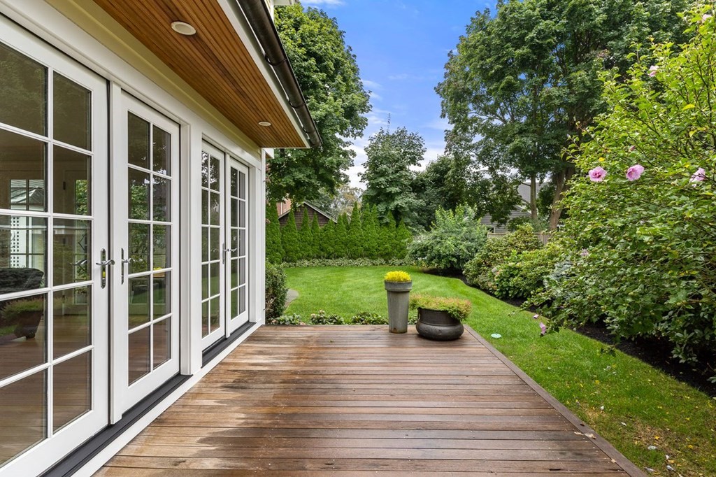22 Robert Road Marblehead, MA 01945 - Photo 38 of 41 a view of a house with backyard and garden