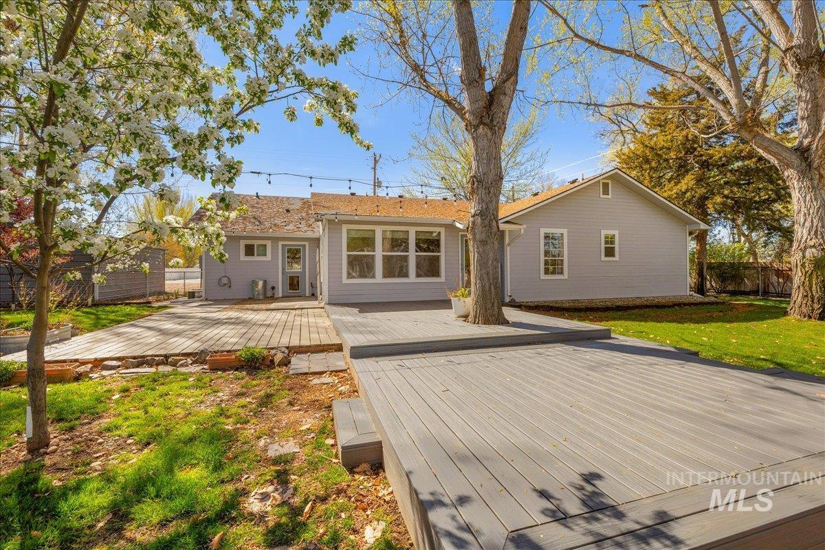 3002 Frozen Dog Road Emmett, ID 83617 - Photo 34 of 50 Back of house featuring a deck