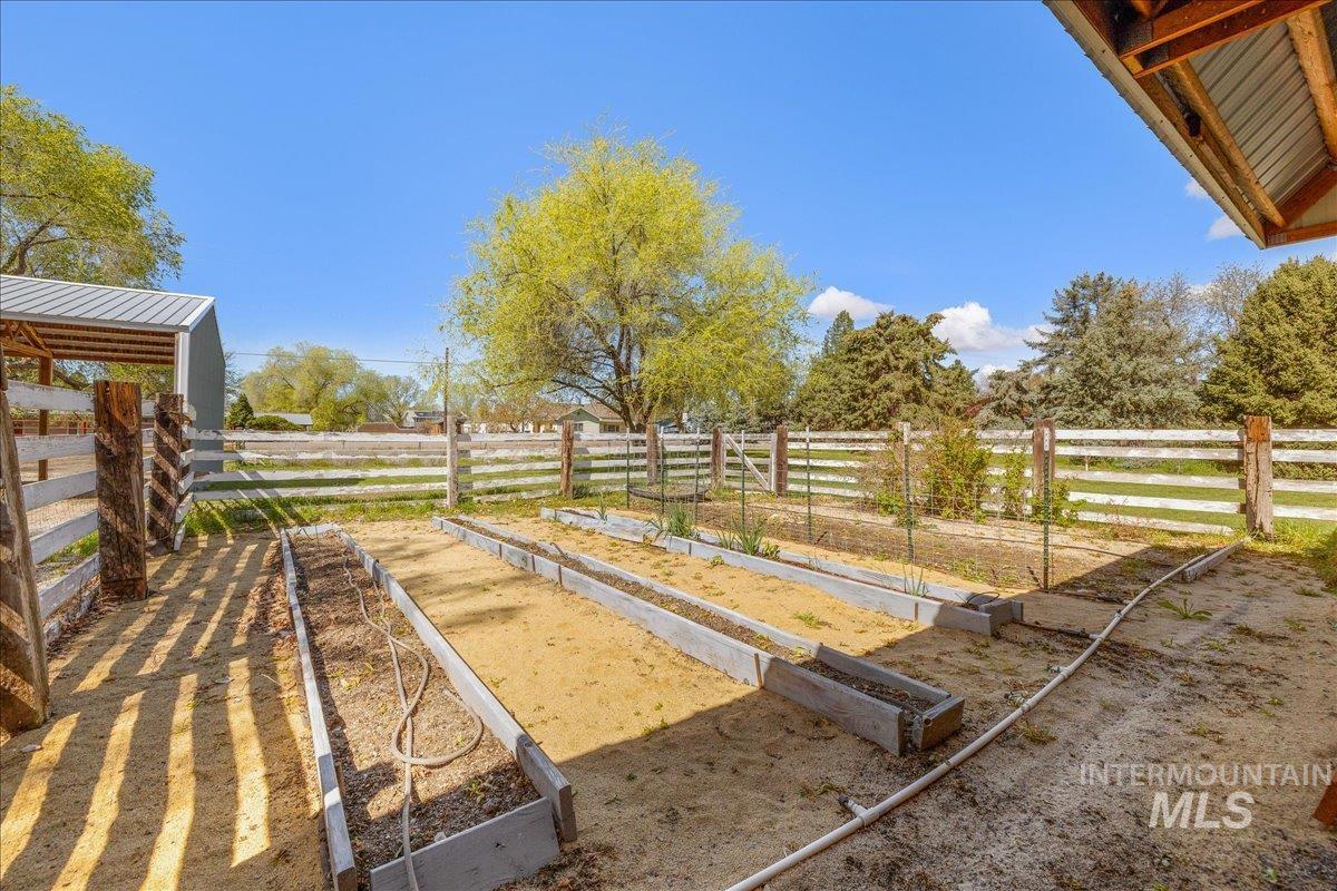 3002 Frozen Dog Road Emmett, ID 83617 - Photo 44 of 50 View of yard with a vegetable garden and a view of rural / pastoral area
