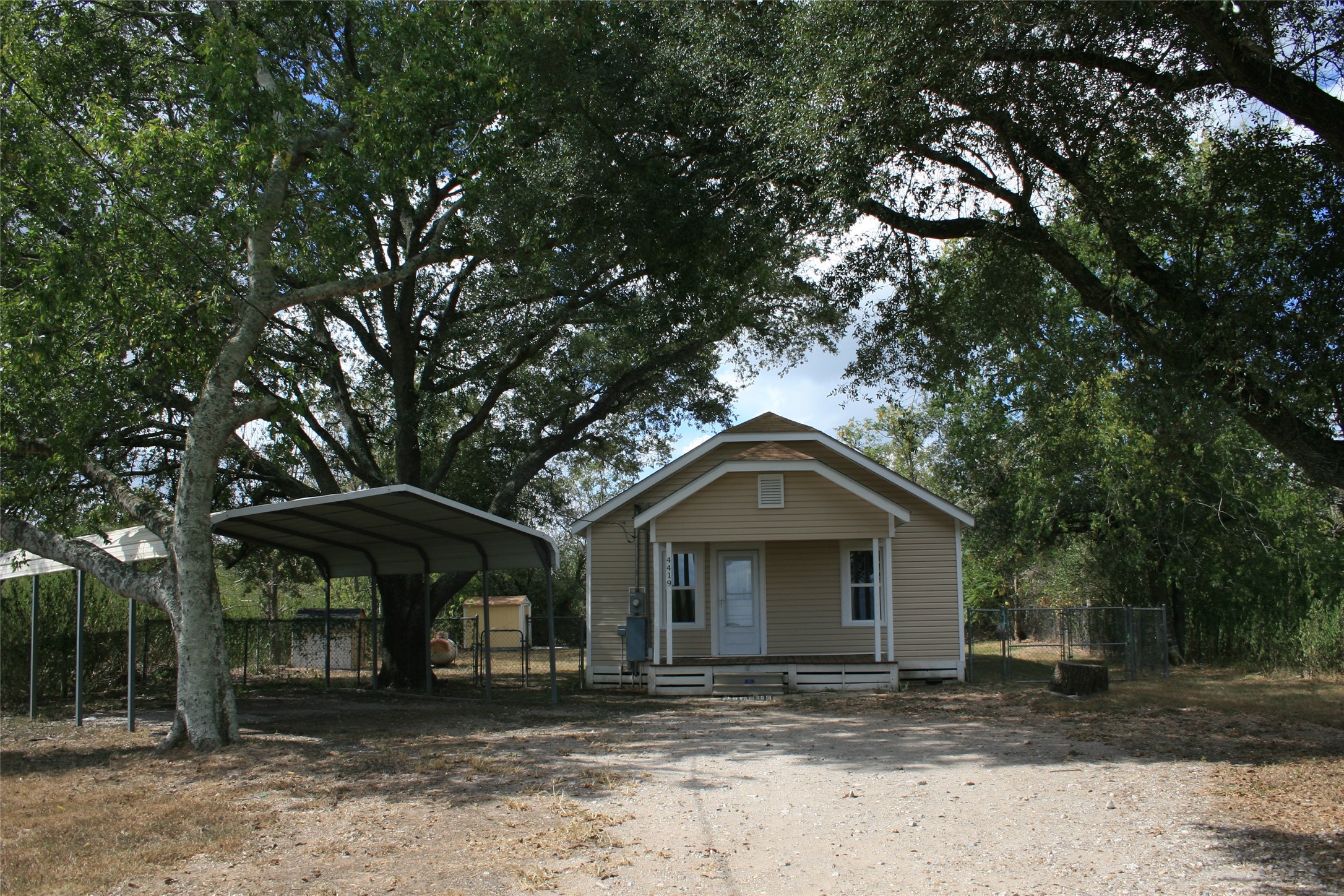 4419 Brast At Fm 3538 Road Sealy, TX 77474 - Photo 4 of 14 a front view of a house with a yard