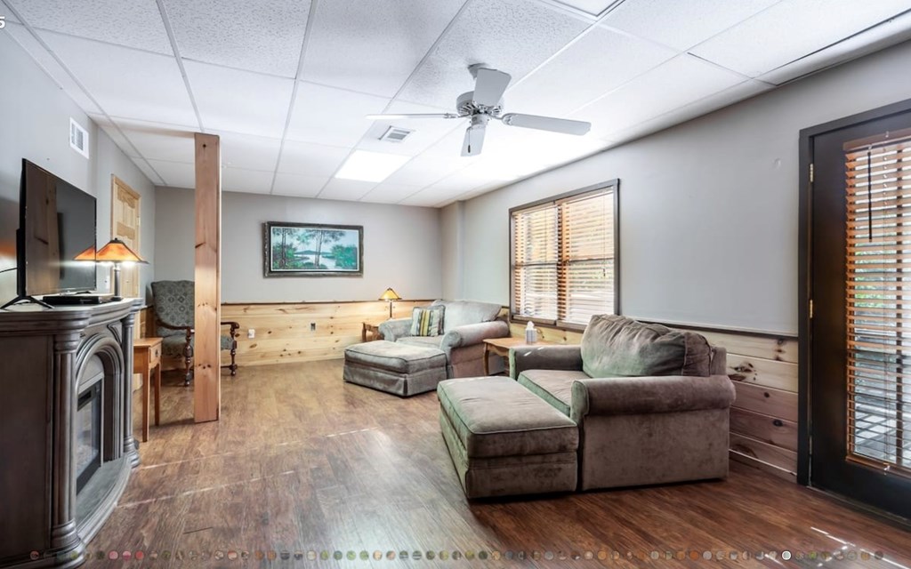 335 Mountain Laurel Lane Blue Ridge, GA 30513 - Photo 46 of 67 a living room with furniture and a flat screen tv