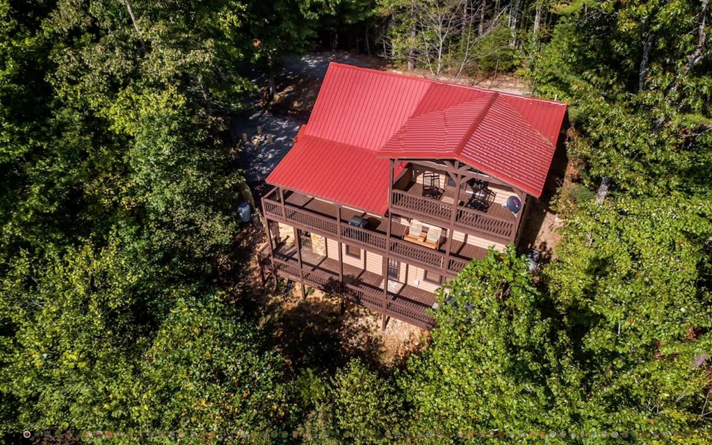 335 Mountain Laurel Lane Blue Ridge, GA 30513 - Photo 55 of 67 an aerial view of a house