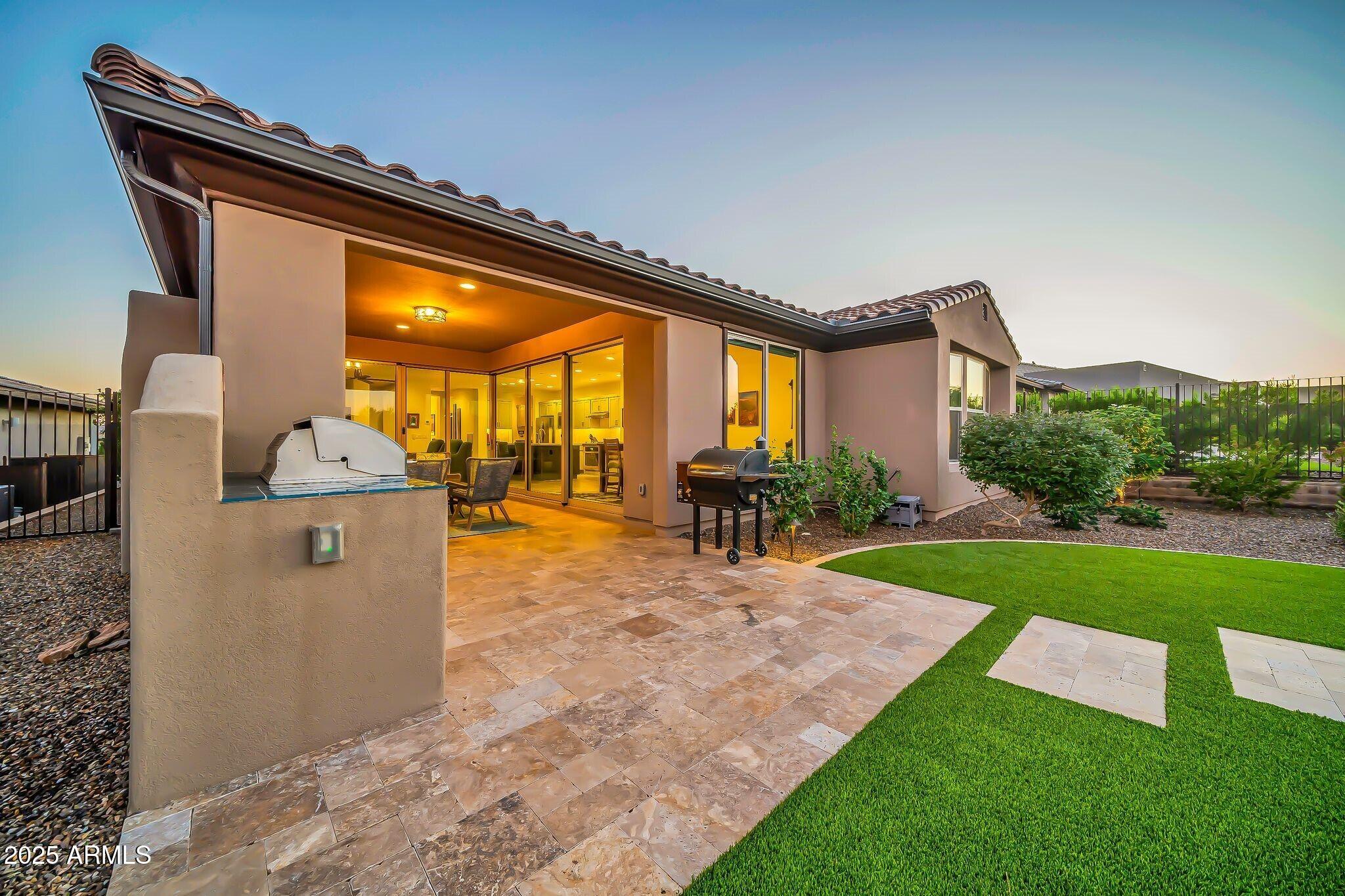 18212 East Parker Creek Road Rio Verde, AZ 85263 - Photo 26 of 47 a view of outdoor space yard deck and patio