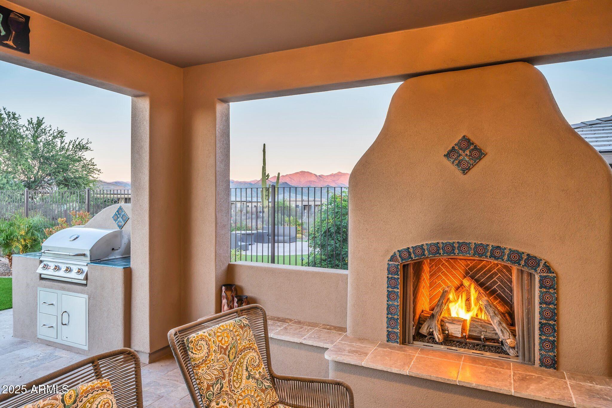 18212 East Parker Creek Road Rio Verde, AZ 85263 - Photo 3 of 47 a living room with furniture and a window