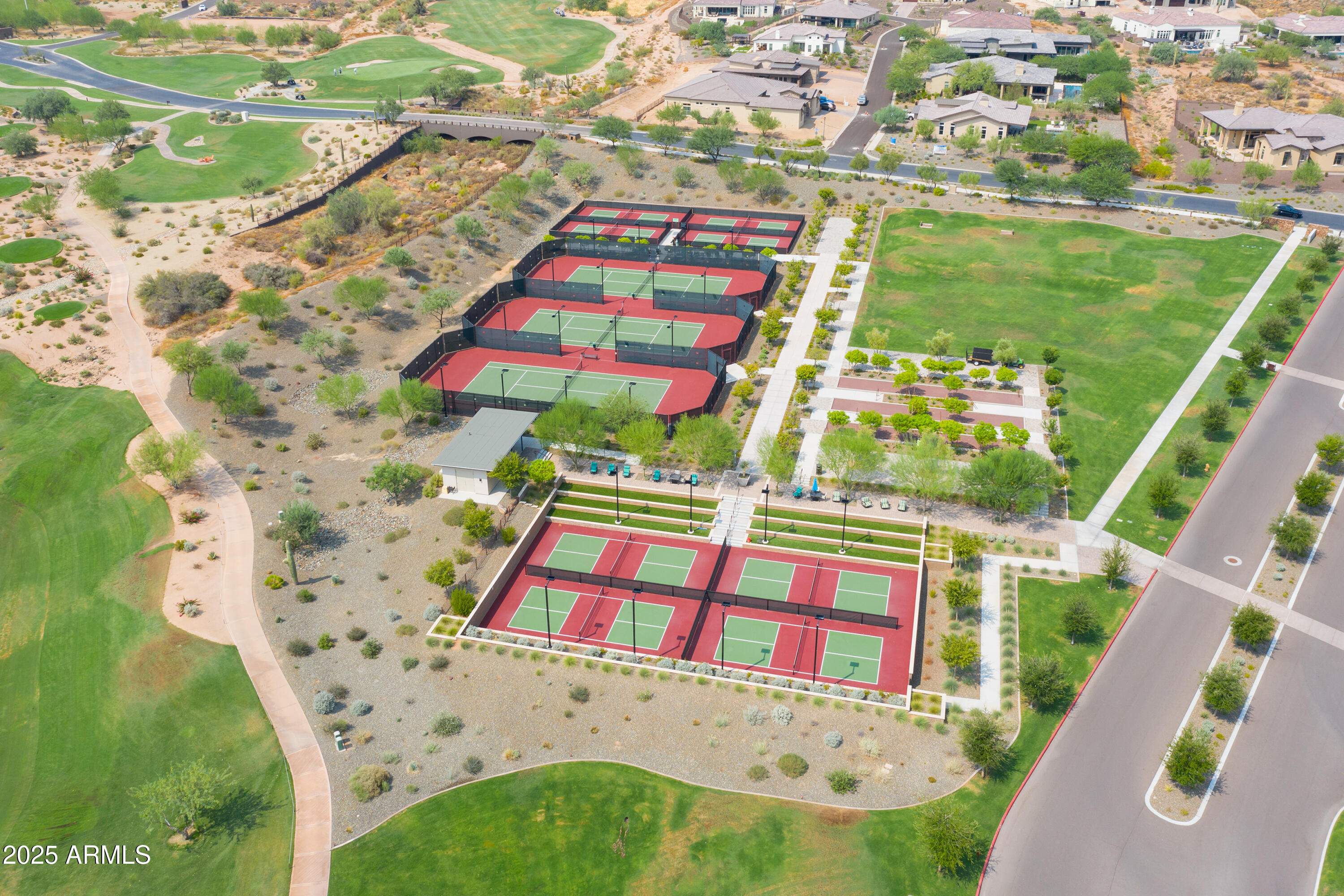 18212 East Parker Creek Road Rio Verde, AZ 85263 - Photo 36 of 47 a view of swimming pool with a yard