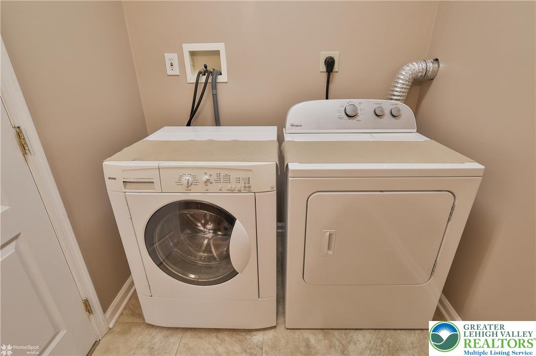 521 South New Street Nazareth, PA 18064 - Photo 15 of 29 a utility room with dryer and washer