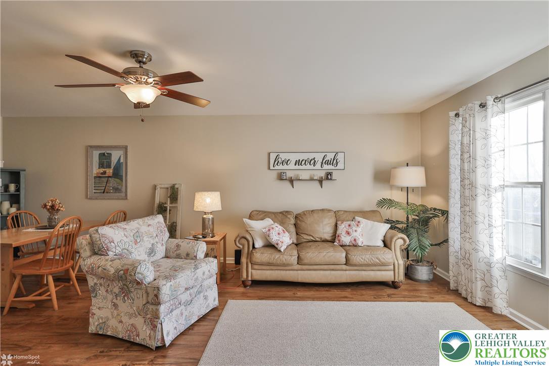 521 South New Street Nazareth, PA 18064 - Photo 5 of 29 a living room with furniture and a large window