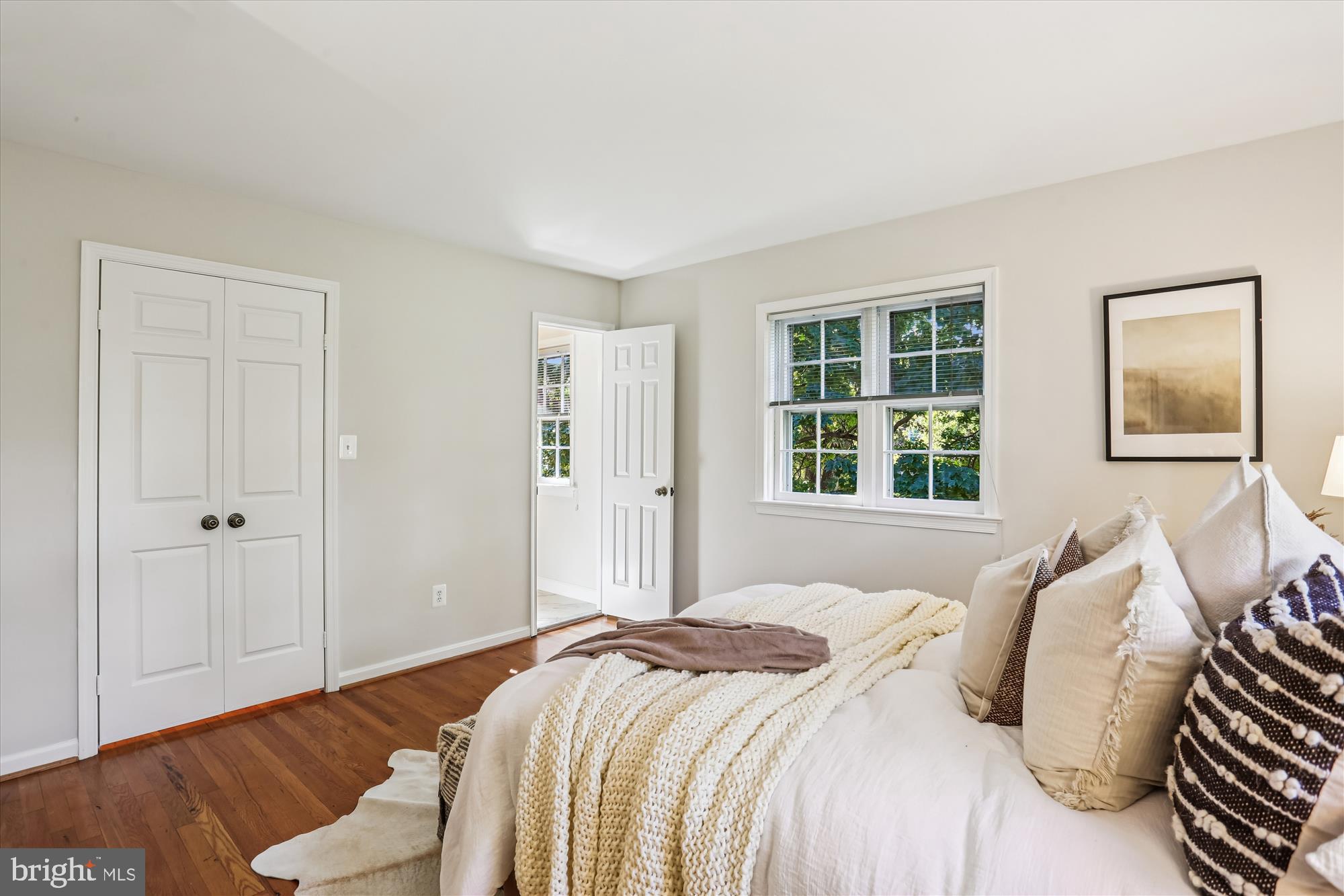 6734 Hillandale Road, Unit 9 Chevy Chase, MD 20815 - Photo 28 of 51 Primary bedroom suite with walk-in closet