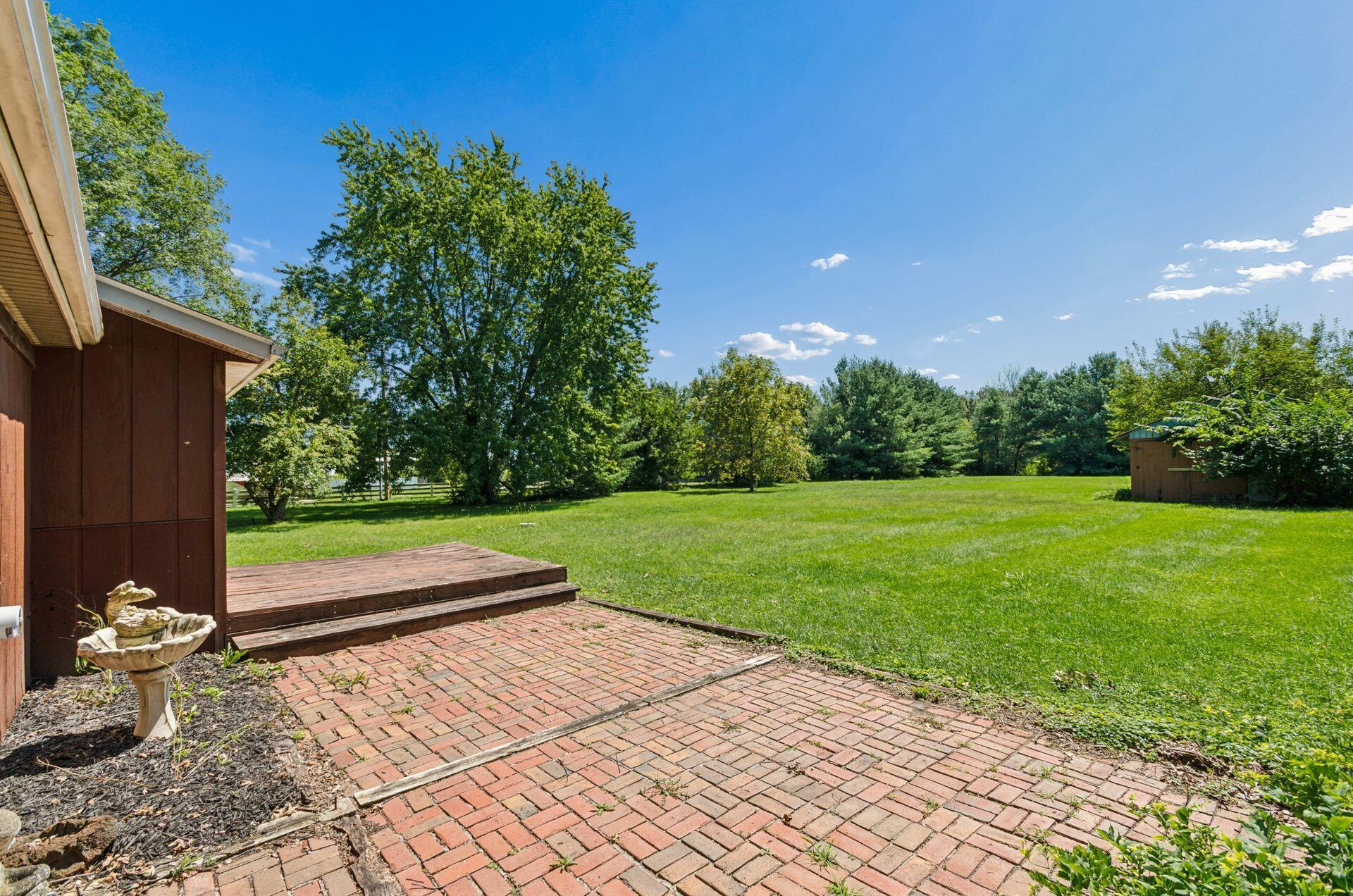 4143 Zuber Road Orient, OH 43146 - Photo 25 of 36 Brick Patio and Deck
