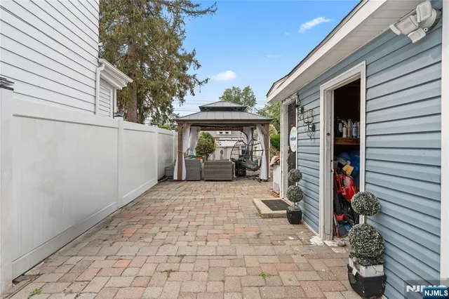 a front view of a house with entryway
