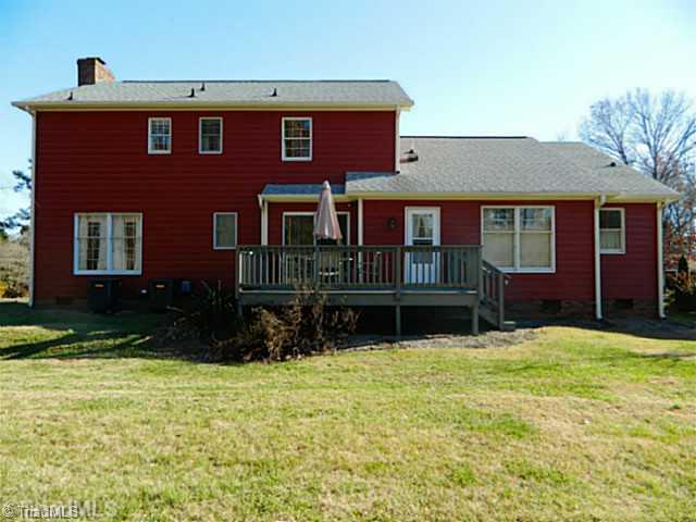 327 Traceway Road High Point, NC 27265 - Photo 15 of 16 Exterior Back. Back of Home, with large deck