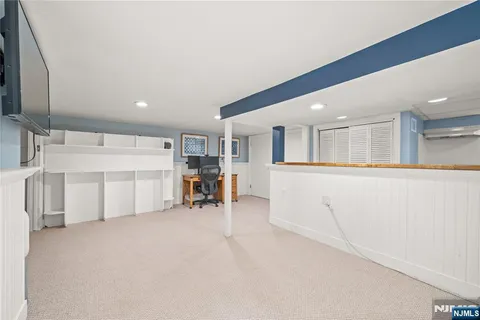 a view of a kitchen with furniture and a kitchen
