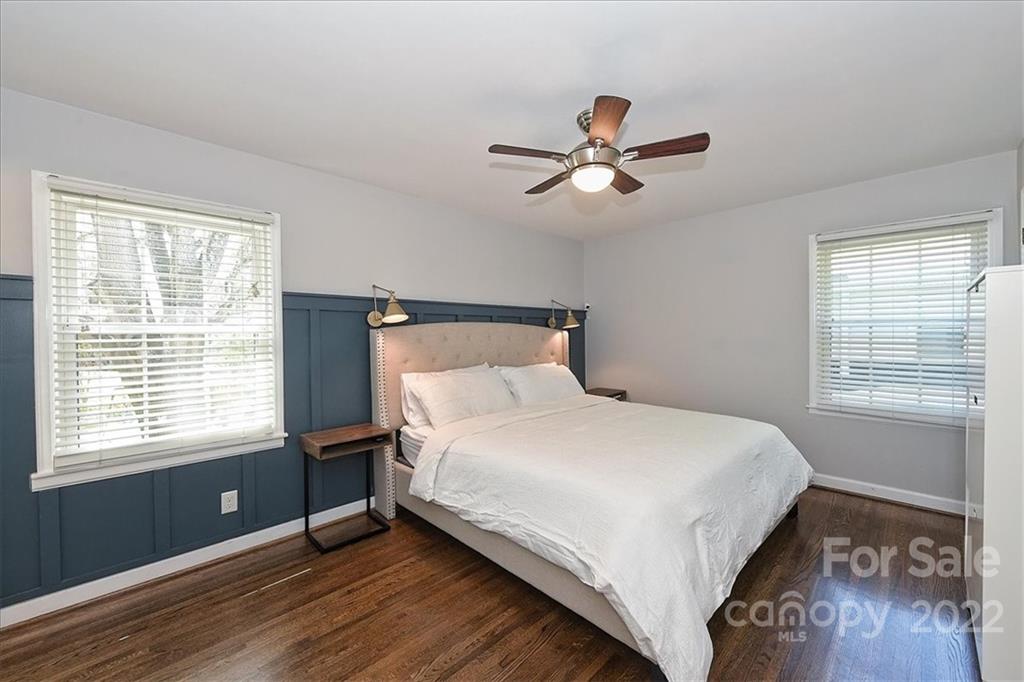 3616 Round Oak Road Charlotte, NC 28210 - Photo 23 of 48 a bedroom with a bed and a window
