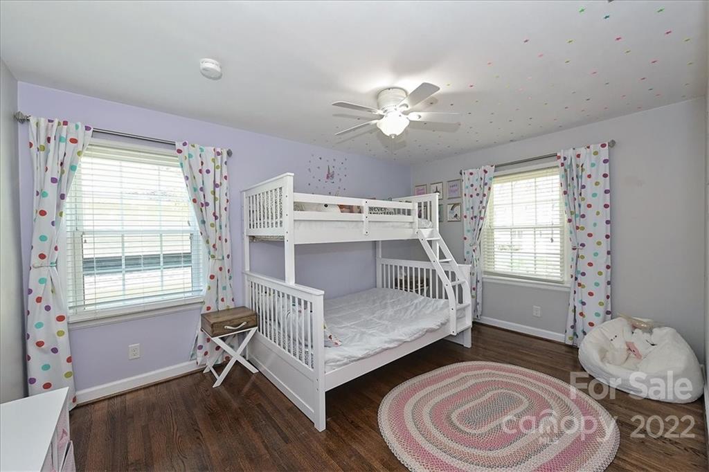 3616 Round Oak Road Charlotte, NC 28210 - Photo 27 of 48 a bedroom with a bed and a window