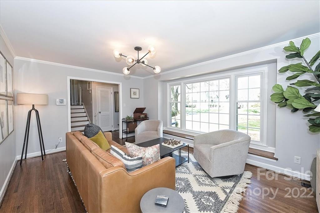 3616 Round Oak Road Charlotte, NC 28210 - Photo 8 of 48 a living room with furniture and a large window