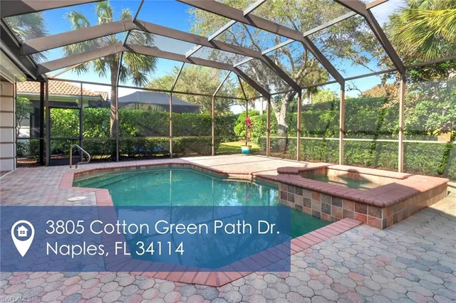 $734,999 | 3805 Cotton Green Path Drive, Naples, FL 34114
