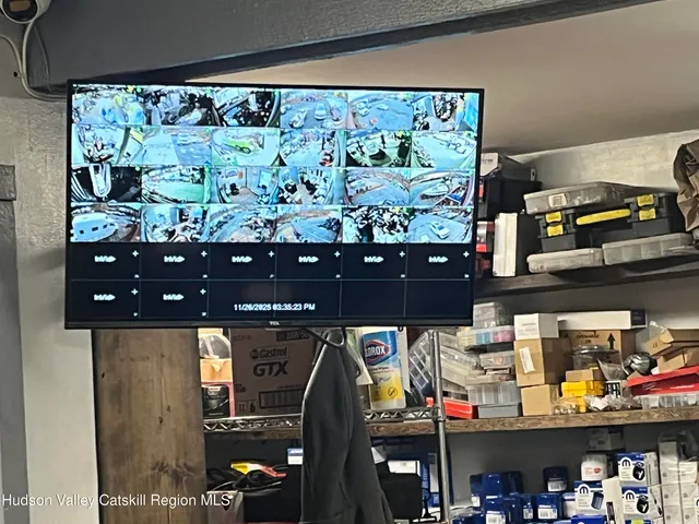 a view of store room with washer and dryer