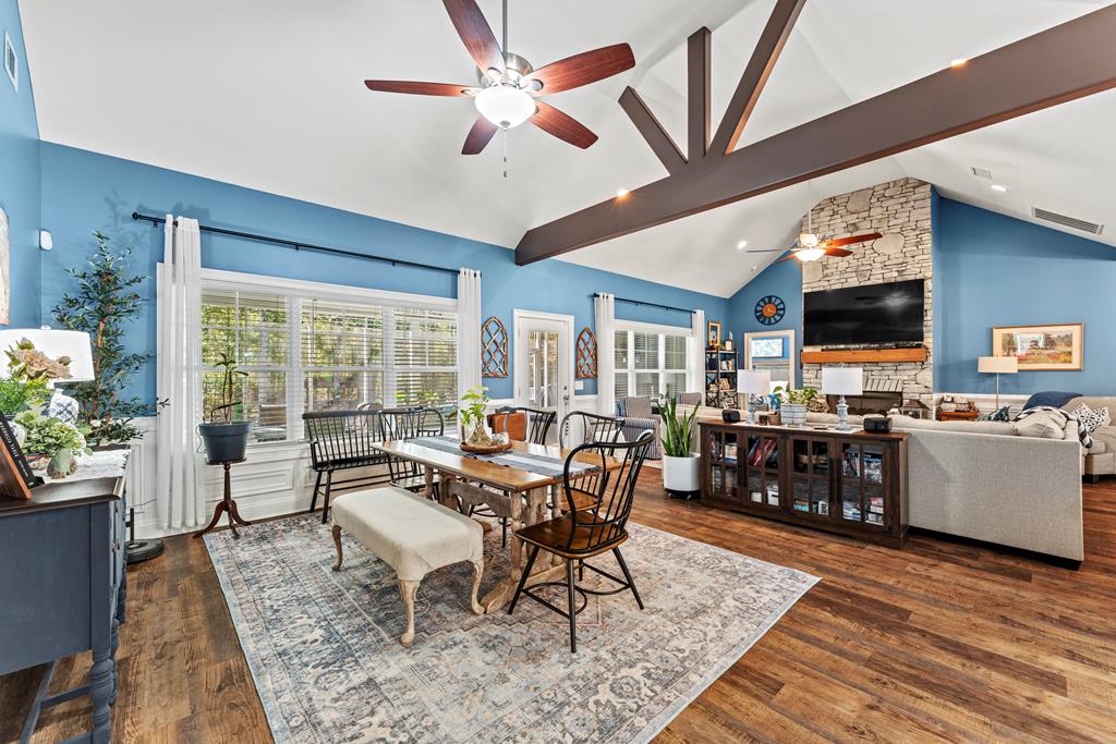 2800 Hopewell Church Road Pine Mountain, GA 31822 - Photo 14 of 38 a dining room with furniture a rug and a large window