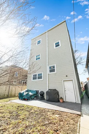 a view of a house with a patio