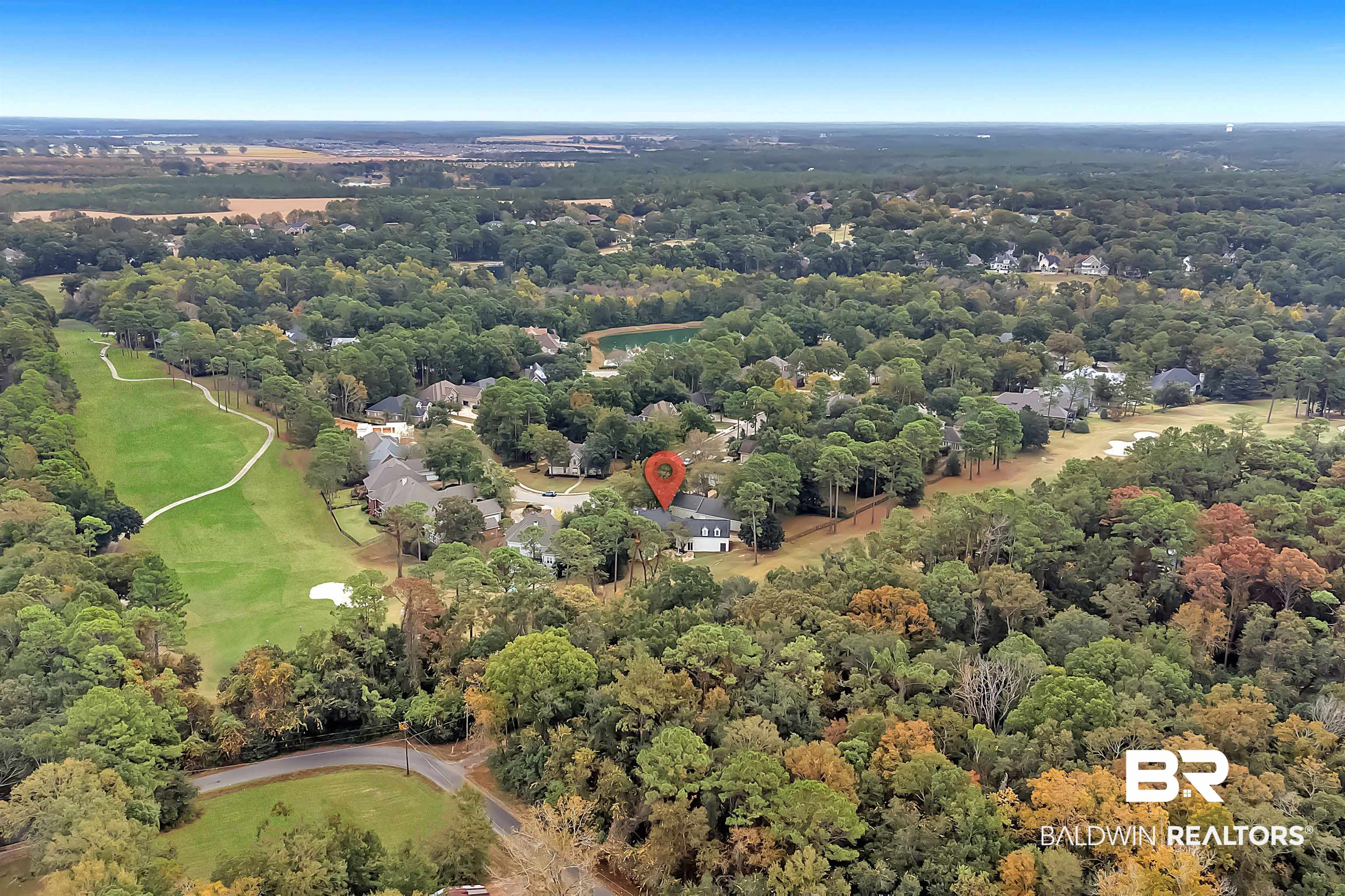 121 Sandy Shoal Loop Fairhope, AL 36532 - Photo 48 of 49 Aerial of Subdivision