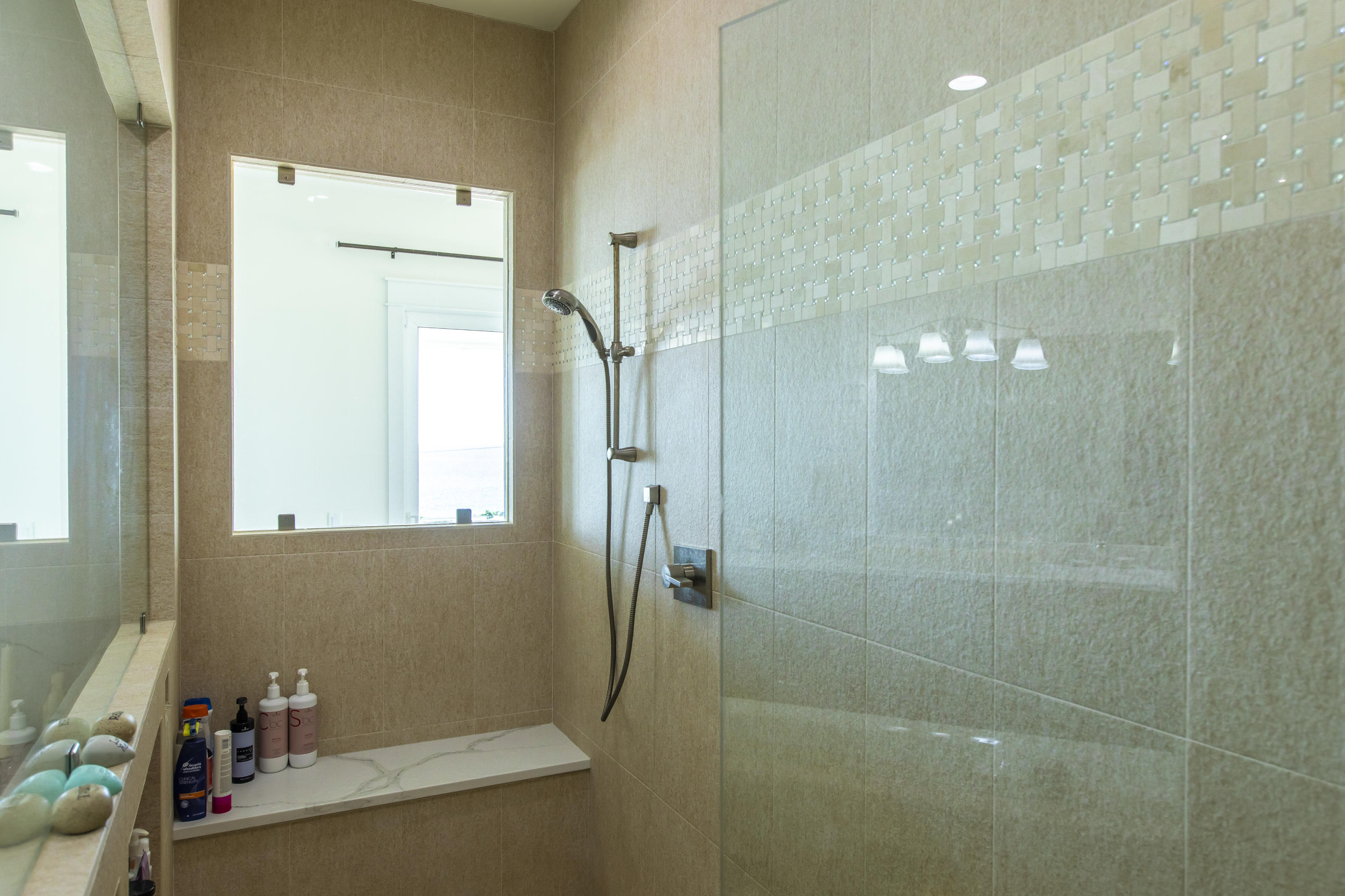 21222 Front Beach Road Panama City Beach, FL 32413 - Photo 57 of 60 a bathroom with a shower