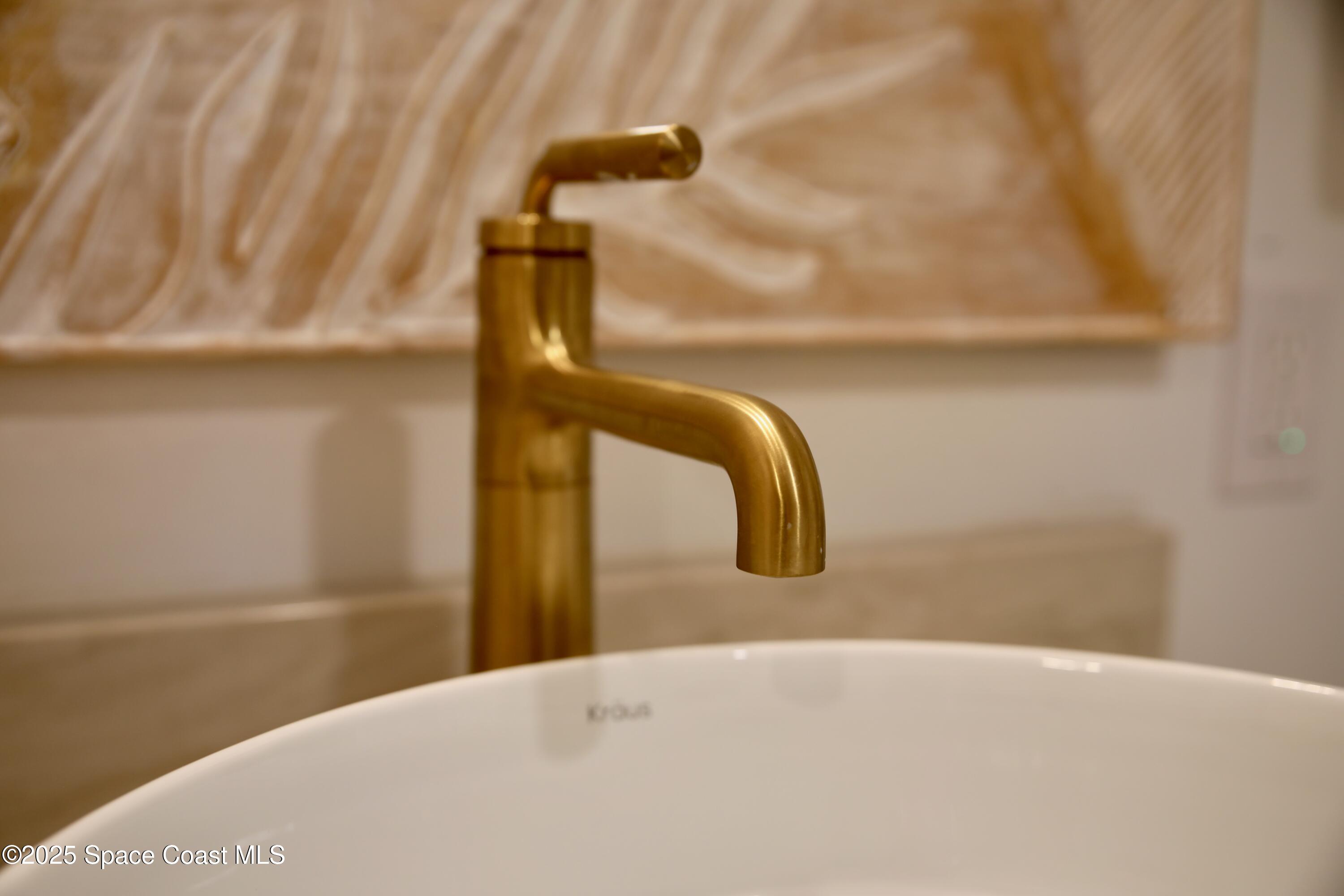124 Aucila Road Cocoa Beach, FL 32931 - Photo 37 of 58 a close view of a sink