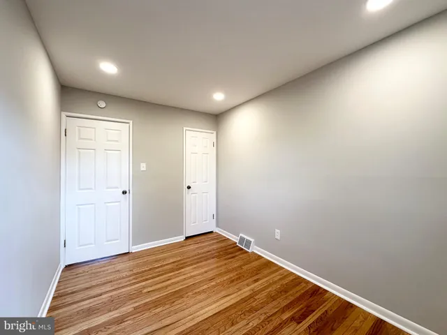 a view of empty room