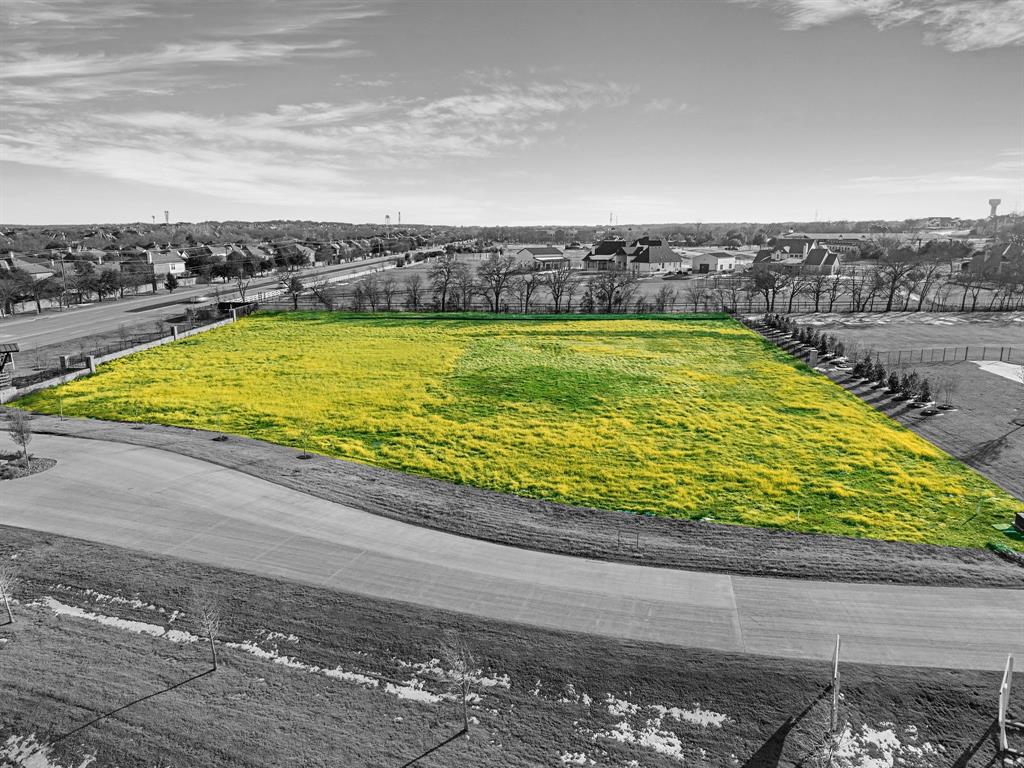 a view of a swimming pool and an outdoor space