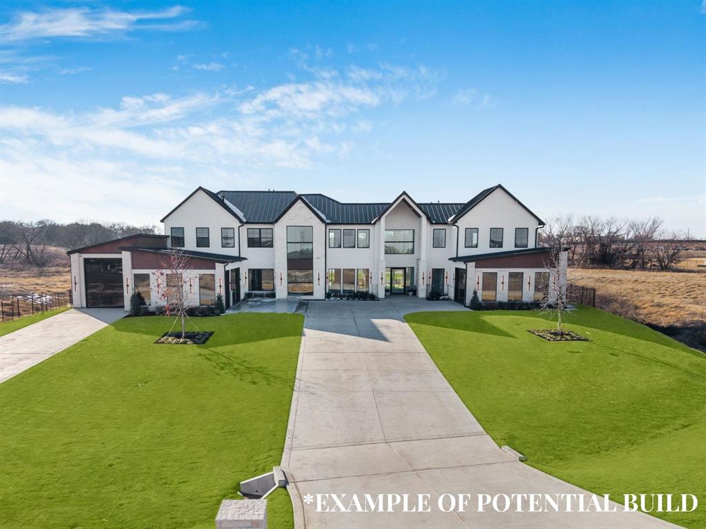 1502 Clydesdale Road Bartonville, TX 76226 - Photo 5 of 7 a front view of house with yard and green space