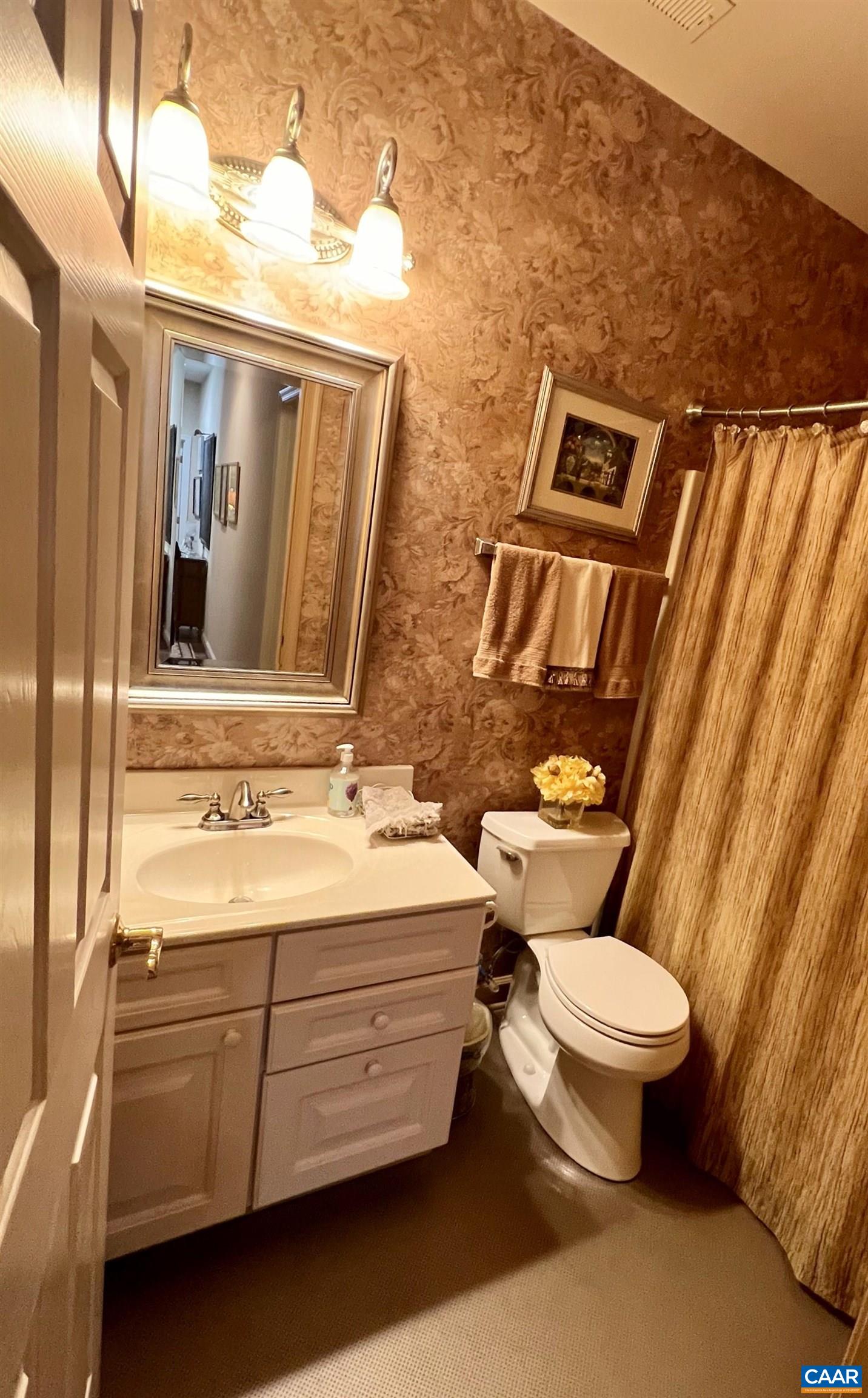 2118 Shepherds Ridge Road Charlottesville, VA 22901 - Photo 22 of 27 a bathroom with a sink toilet and shower